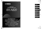 Yamaha RX-A820 Le manuel du propriétaire