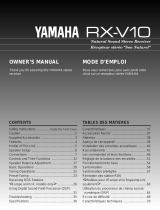 Yamaha RX-V10 Manuel utilisateur