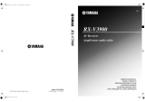 Yamaha RX-V3900 Le manuel du propriétaire