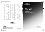 Yamaha RX-V463 Le manuel du propriétaire