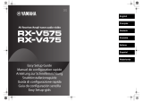 Yamaha RX-V575 Le manuel du propriétaire