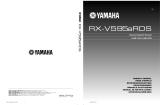 Yamaha RX-V595aRDS Manuel utilisateur