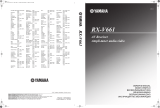 Yamaha RX-V661 Le manuel du propriétaire