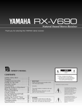 Yamaha RX-V690 Manuel utilisateur