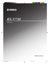Yamaha RX-V730 Manuel utilisateur