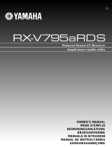 Yamaha RX-V795aRDS Manuel utilisateur