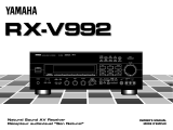 Yamaha RX-V992 Le manuel du propriétaire
