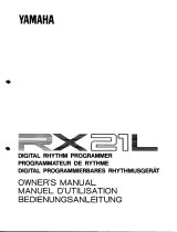 Yamaha RX21L Le manuel du propriétaire
