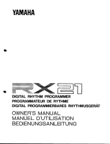 Yamaha RX21 Le manuel du propriétaire