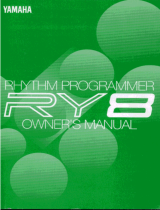 Yamaha RY8 Manuel utilisateur