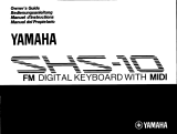 Yamaha SHS-10 Le manuel du propriétaire