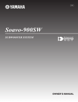 Yamaha Soavo-900SW Manuel utilisateur
