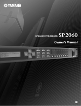 Yamaha SP2060 Le manuel du propriétaire