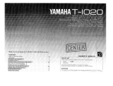 Yamaha T-1020 Le manuel du propriétaire