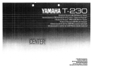 Yamaha T-230 Le manuel du propriétaire