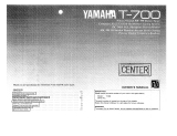 Yamaha T-700 Le manuel du propriétaire