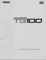 Yamaha TG100 Le manuel du propriétaire