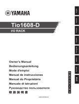 Yamaha Tio1608 Le manuel du propriétaire