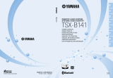Yamaha TSX-B141 Black Manuel utilisateur