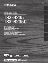 Yamaha TSX-B235D Le manuel du propriétaire