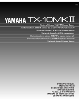 Yamaha TX-10MKII Le manuel du propriétaire