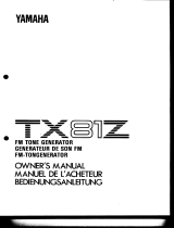 Yamaha TX-81Z Le manuel du propriétaire