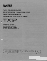 Yamaha TX1P Manuel utilisateur