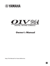 Yamaha 01V96 Le manuel du propriétaire