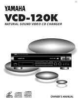 Yamaha VCD-120K Manuel utilisateur