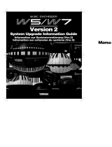 Yamaha W5 Le manuel du propriétaire