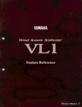Yamaha VL1 Le manuel du propriétaire