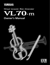 Yamaha VL70 Manuel utilisateur