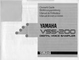 Yamaha VSS-200 Le manuel du propriétaire