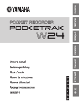 Yamaha POCKETRAK W24 Le manuel du propriétaire