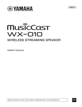 Yamaha MusicCast - WX-010 Manuel utilisateur