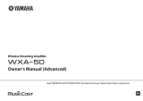Yamaha WXC-50 Manuel utilisateur