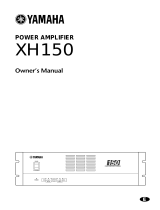 Yamaha XH150 Manuel utilisateur