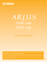 Yamaha Arius YDP-140 Le manuel du propriétaire