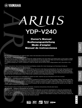 Yamaha ARIUS YDP-V240 Le manuel du propriétaire