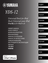 Yamaha YDS-12 Le manuel du propriétaire