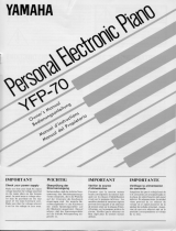 Yamaha YFP-70 Le manuel du propriétaire