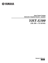 Yamaha YHT-S300 Le manuel du propriétaire