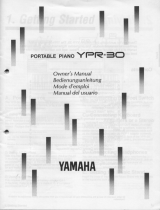 Yamaha YPR-30 Le manuel du propriétaire