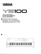 Yamaha YS100 Le manuel du propriétaire