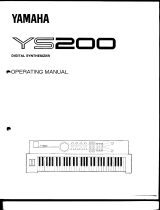 Yamaha YS200 Le manuel du propriétaire