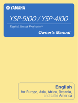 Yamaha YSP5100BT Manuel utilisateur