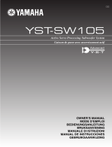 Yamaha YST-SW105 Le manuel du propriétaire