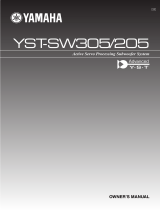 Yamaha YST-SW205 Manuel utilisateur