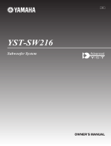 Yamaha YST-SW216 Le manuel du propriétaire