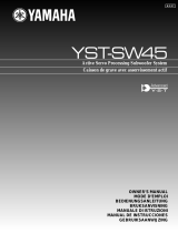 Yamaha YST-SW45 Le manuel du propriétaire